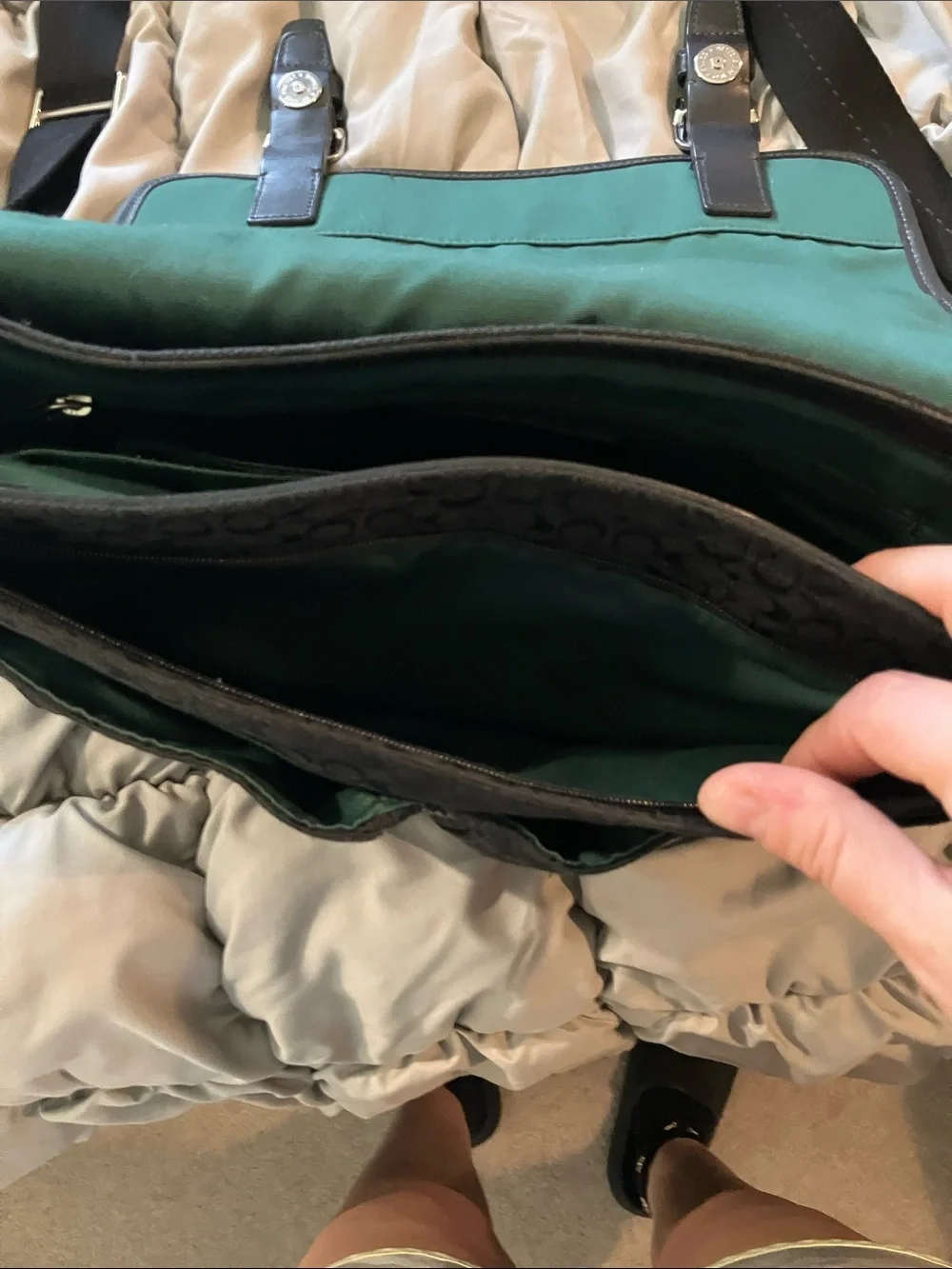 Coach messenger bag